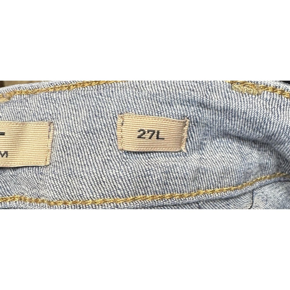 Ariat REAL Jeans Womens 27L Blue Medium Wash Perfect Rise Slim Bootcut Denim - Picture 10 of 12